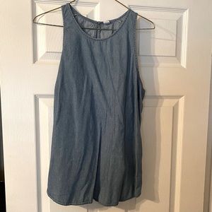 Chambray Top- Large